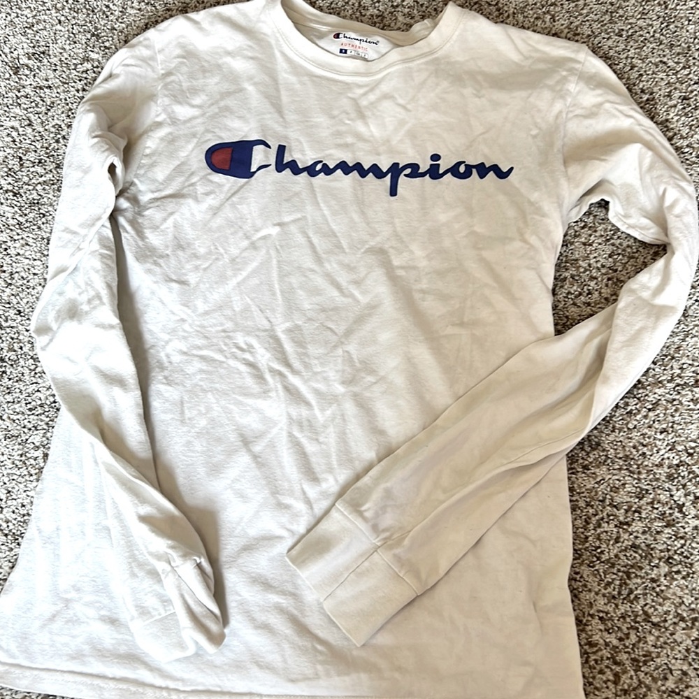 champion authentic long sleeve